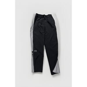 Under Armor Heat Gear Loose Black Breathable Joggers Zip Leg Detail Women Small